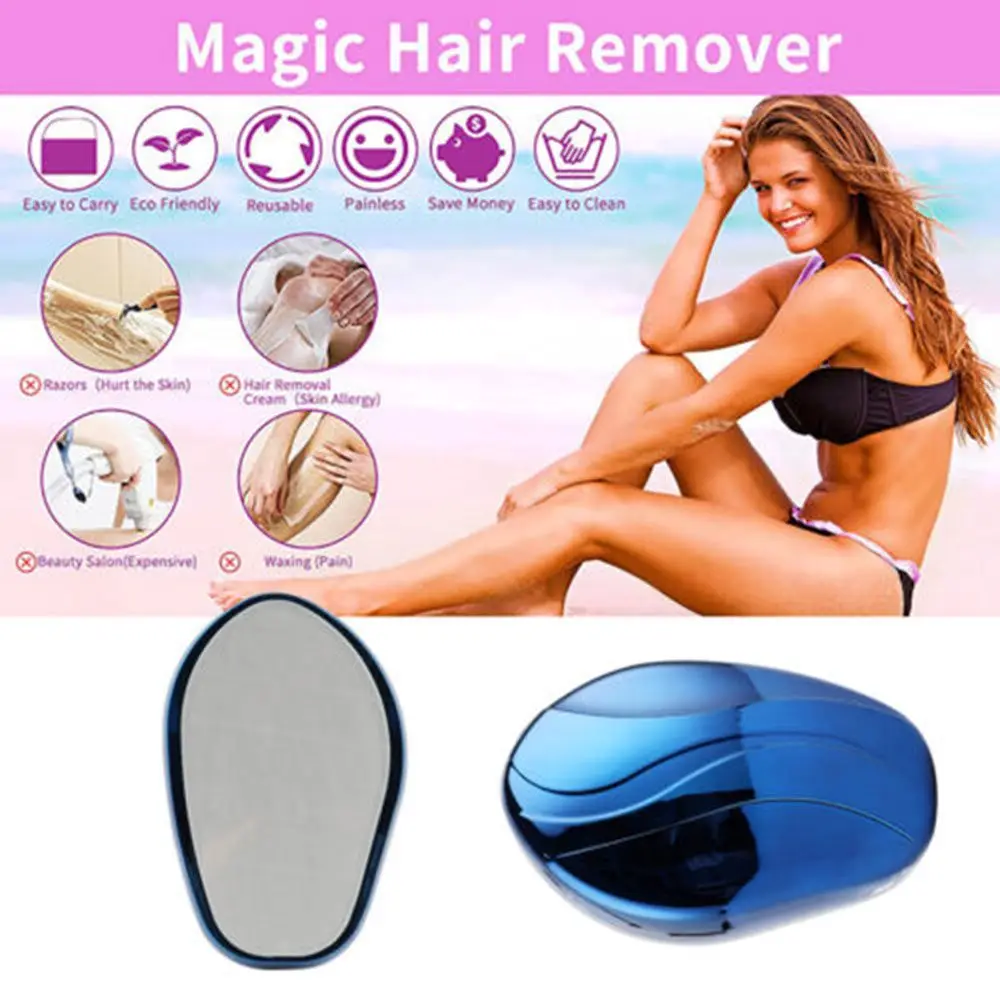 Nano Crystal Epilator Depilatory Gum Man Women's Hair Removal Eraser Painless Depil Hop Stone Hair Removal Body Exfoliating 1PC
Nano Crystal Epilator Depilatory Gum Man Women's Hair Removal Eraser Painless Depil Hop Stone Hair Removal Body Exfoliating 1PC