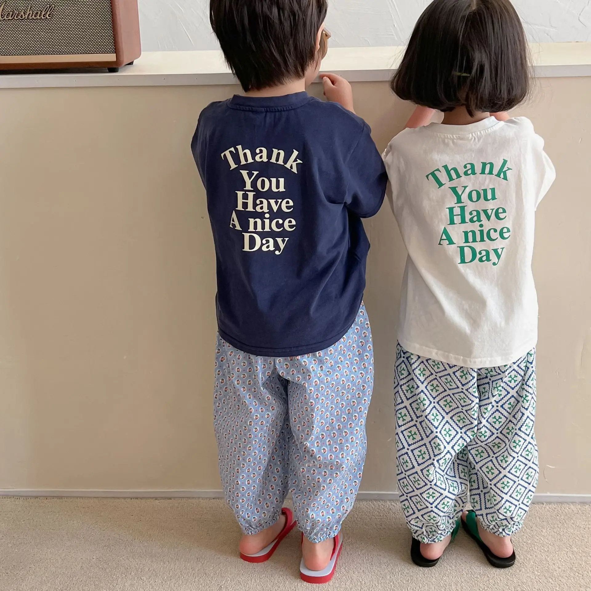 Children Clothing Kids Top 2023 New Spring Summer Cotton Letter Printed T Shirt Boys and Girls Baby Short Sleeve Crew Neck Top
Children Clothing Kids Top 2023 New Spring Summer Cotton Letter Printed T Shirt Boys and Girls Baby Short Sleeve Crew Neck Top