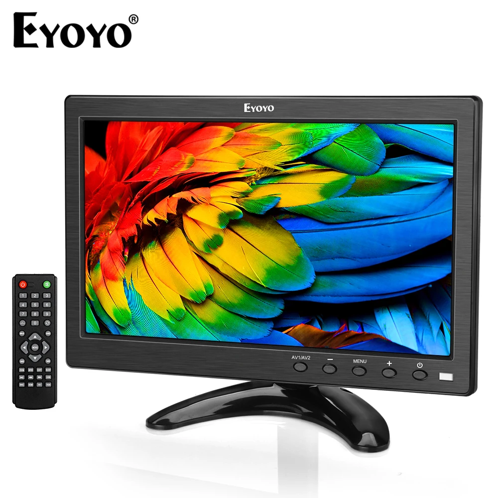 Eyoyo EM10V 10 "маленький экран телевизора поддержка пульта дистанционного управления HD 1024x60 0 ЖК-экран с HDMI/VGA/AV/USB входом для компьютера DVD CCTV
Eyoyo EM10V 10 "маленький экран телевизора поддержка пульта дистанционного управления HD 1024x60 0 ЖК-экран с HDMI/VGA/AV/USB входом для компьютера DVD CCTV