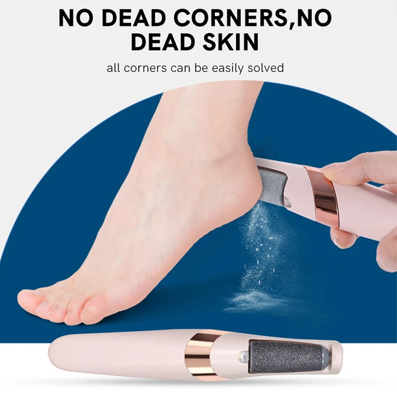 Electric Foot Hard Skin Grinder Grater Remover Electrical Feet Scrubber Callus Pedicure Foot Dead Skin Remover
Electric Foot Hard Skin Grinder Grater Remover Electrical Feet Scrubber Callus Pedicure Foot Dead Skin Remover
