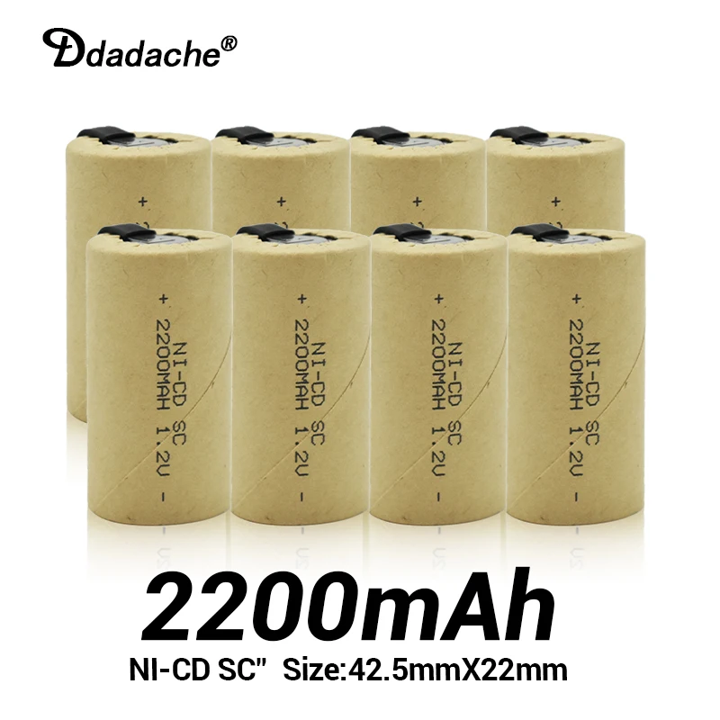 Brand NEW SC 1.2V 2200mah NI-CD rechargeable battery+solder strip For assembling screwdriver electric drill..
Brand NEW SC 1.2V 2200mah NI-CD rechargeable battery+solder strip For assembling screwdriver electric drill..
