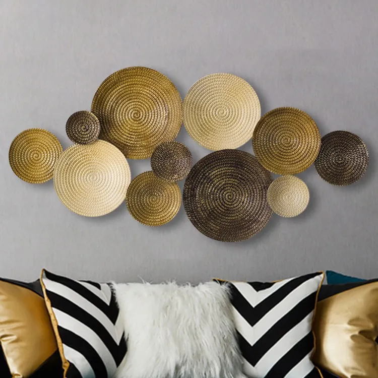 European Decoration, Iron Wall Hanging, New Chinese Wall Decoration Pendant, Living Room Wall, Round Wall Decoration
European Decoration, Iron Wall Hanging, New Chinese Wall Decoration Pendant, Living Room Wall, Round Wall Decoration