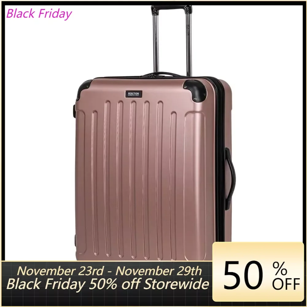 Rose Gold Travel Suitcase With Wheels Ction With Expandable|Telescoping Handles|Lightweight|Tie Down Straps|Zippered Divider
Rose Gold Travel Suitcase With Wheels Ction With Expandable|Telescoping Handles|Lightweight|Tie Down Straps|Zippered Divider