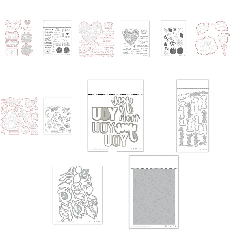 2022 Flower Cutting Dies & Stamps Scrapbook Dariy Decoration Stencil Embossing Template Greeting DIY Card Handmade 
2022 Flower Cutting Dies & Stamps Scrapbook Dariy Decoration Stencil Embossing Template Greeting DIY Card Handmade