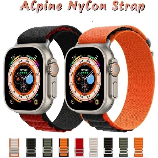 Alpine loop strap for Apple watch Ultra 49mm series SE 8 7 6 5 4 45mm 41mm 42mm 38mm sport woven bracelet iWatch 44mm 40mm band
Alpine loop strap for Apple watch Ultra 49mm series SE 8 7 6 5 4 45mm 41mm 42mm 38mm sport woven bracelet iWatch 44mm 40mm band