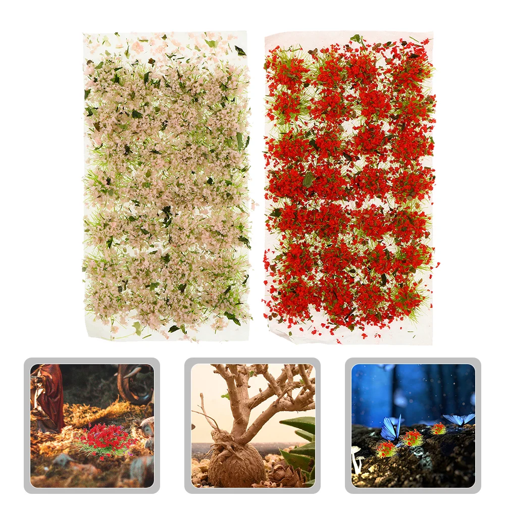 Grass Model Tufts Flower Miniature Artificial Sand Vegetation Table Cluster Groups Clusters Terrain Static Railway Decorations
Grass Model Tufts Flower Miniature Artificial Sand Vegetation Table Cluster Groups Clusters Terrain Static Railway Decorations