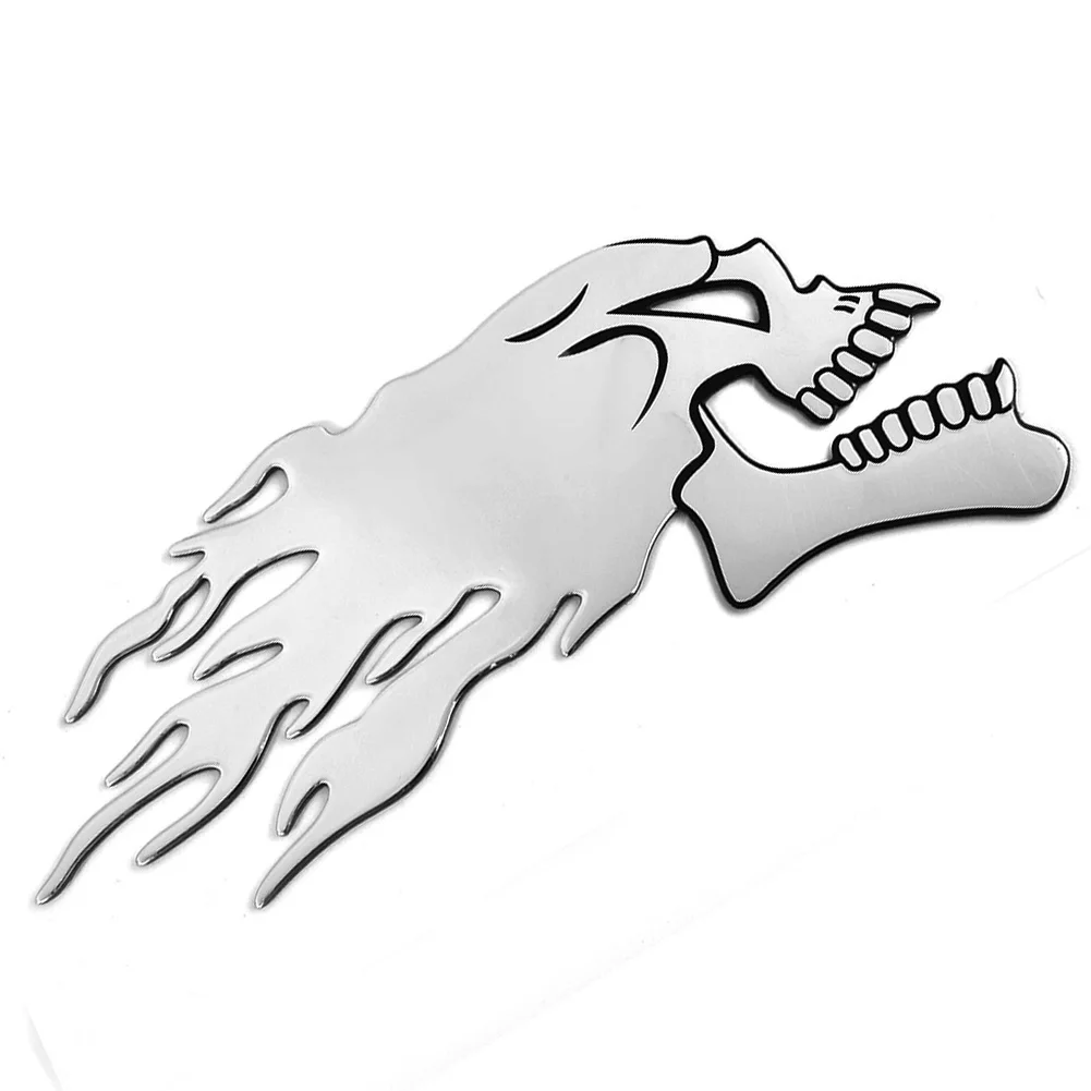 Badge Sticker 3D Car Emblem Flaming Gel L/R Motorcycle Skull Sliver Universal 2pcs,Motorbike Durable Practical
Badge Sticker 3D Car Emblem Flaming Gel L/R Motorcycle Skull Sliver Universal 2pcs,Motorbike Durable Practical
