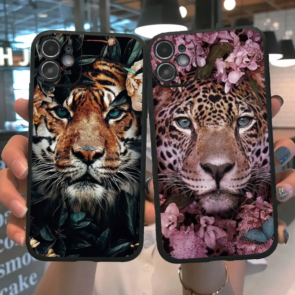 PUNQZY Flowers Tiger Cute Phone Case For iPhone 13 12 Mini 11 PRO MAX XR 6 8 7 Plus XS SE 2020 Soft TPU Summer Gift Back Cover
PUNQZY Flowers Tiger Cute Phone Case For iPhone 13 12 Mini 11 PRO MAX XR 6 8 7 Plus XS SE 2020 Soft TPU Summer Gift Back Cover