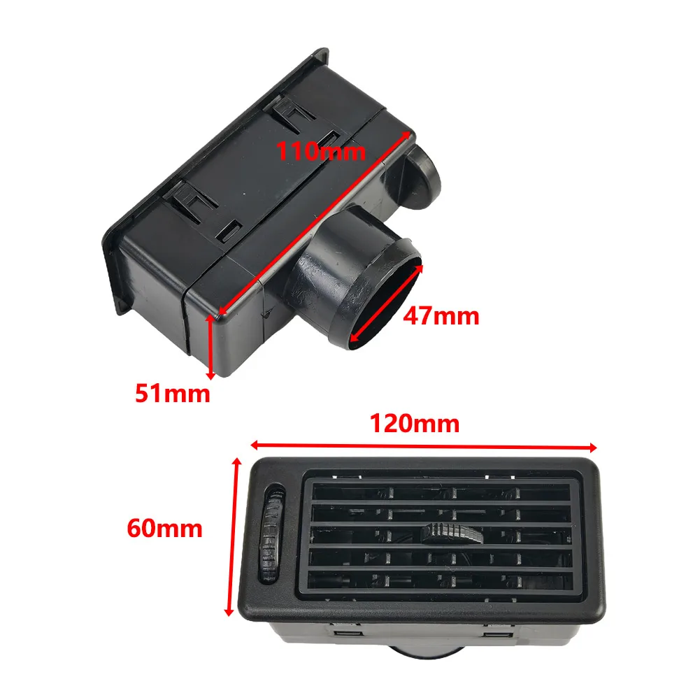 1pc 120*60mm Car Auto Trailer Heat AC Dash Ventilation Outlet Plastic-Black-Universal Air Vent New-Replacement
1pc 120*60mm Car Auto Trailer Heat AC Dash Ventilation Outlet Plastic-Black-Universal Air Vent New-Replacement