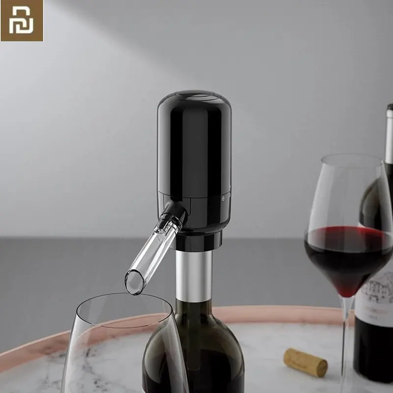YOUPIN Wine Decanter Automatic Pourer Whiskey Aerator Battery Powered Stainless Steel Case Kitchen Bar Accessory Home Gadget
YOUPIN Wine Decanter Automatic Pourer Whiskey Aerator Battery Powered Stainless Steel Case Kitchen Bar Accessory Home Gadget