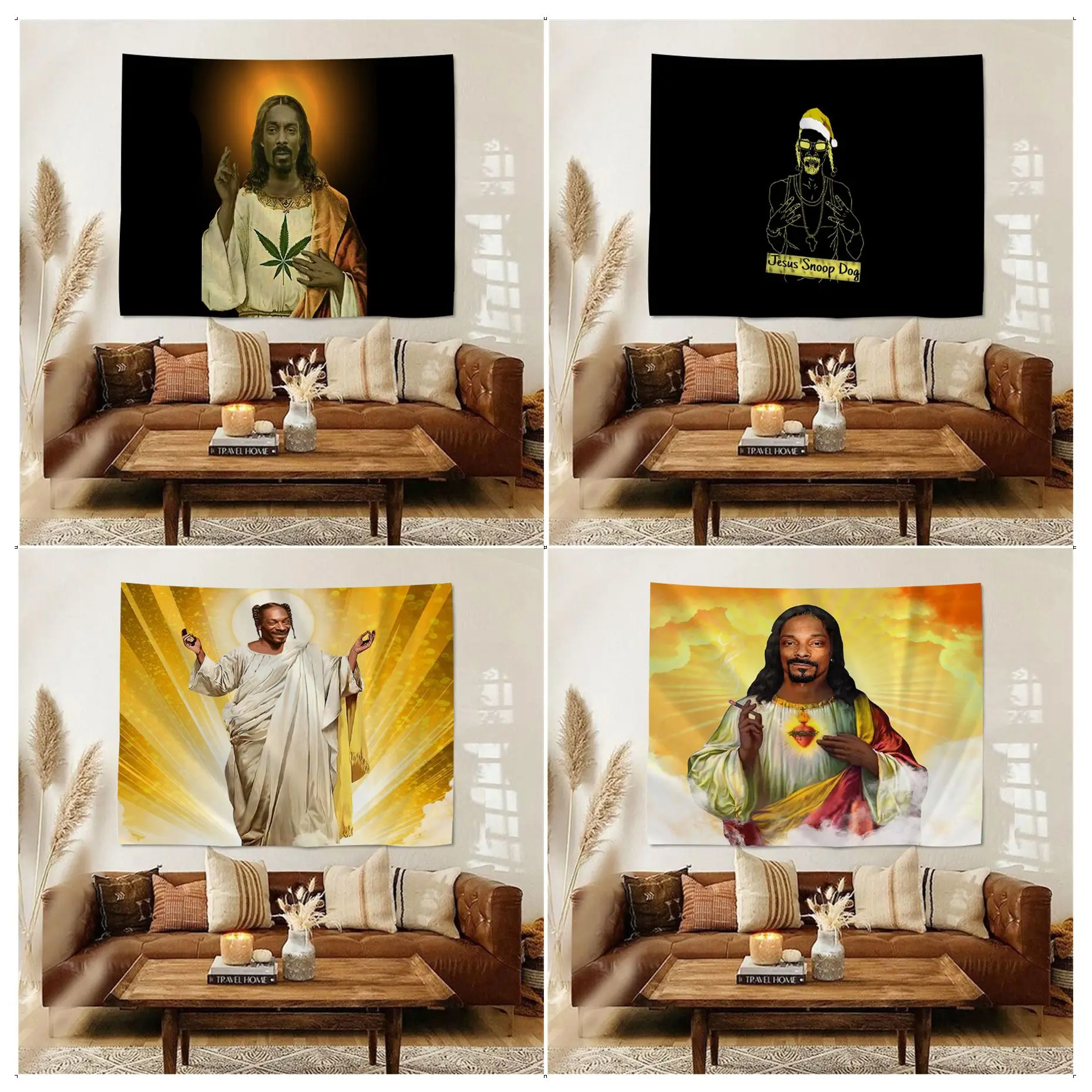 Rapper Snoop Dogg Cartoon Tapestry Art Science Fiction Room Home Decor INS Home Decor
Rapper Snoop Dogg Cartoon Tapestry Art Science Fiction Room Home Decor INS Home Decor