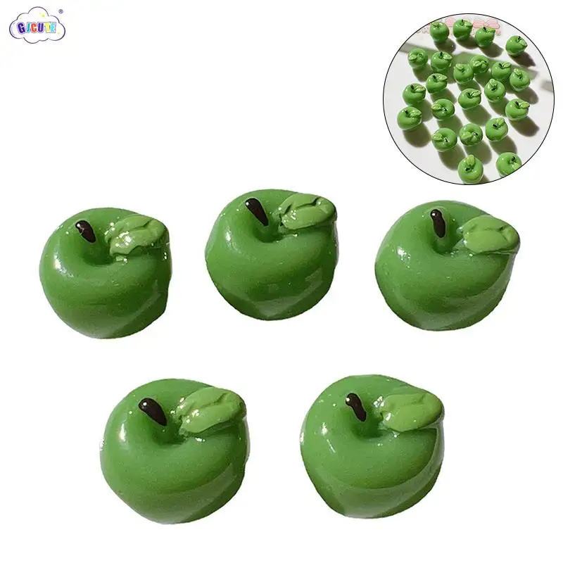 5pcs Dollhouse Artificial Green Apples Model 1:12 Dollhouse Kitchen Food Accessories Miniature Fruit Ornaments
5pcs Dollhouse Artificial Green Apples Model 1:12 Dollhouse Kitchen Food Accessories Miniature Fruit Ornaments
