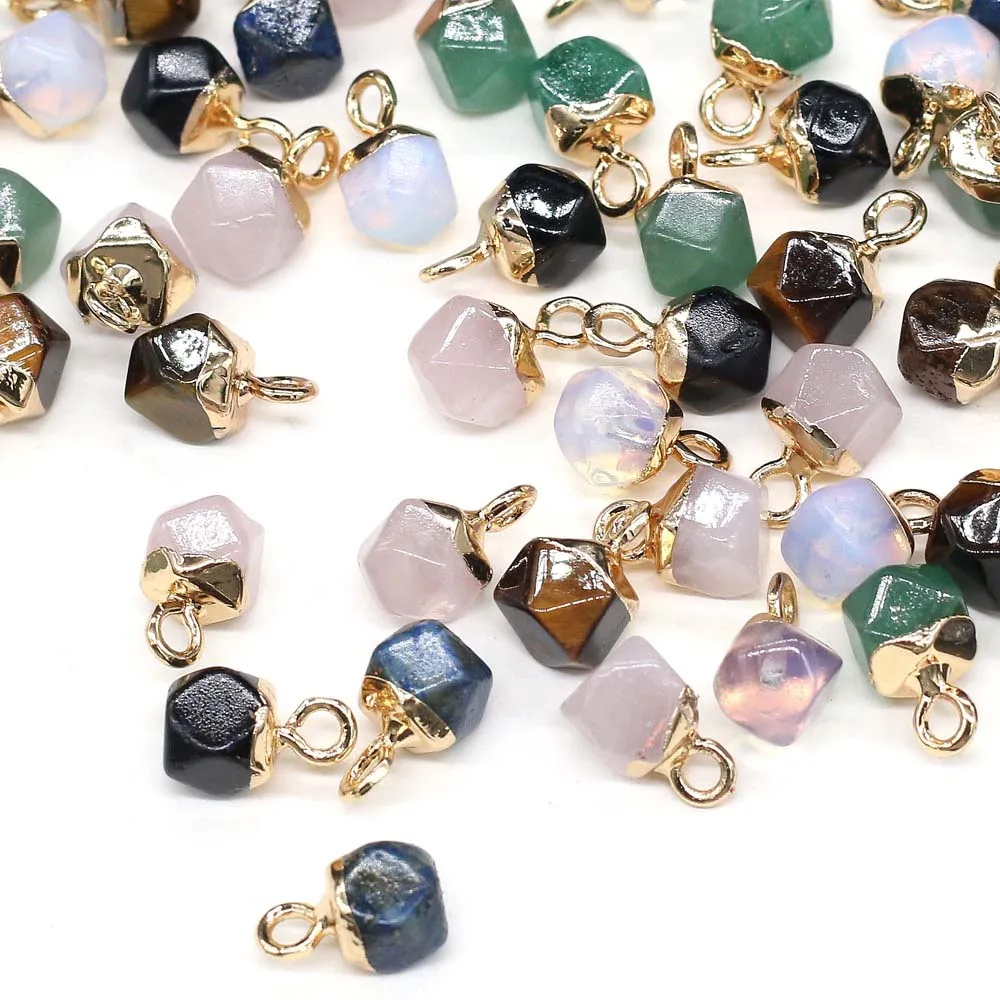 Faceted Azuki Bean Gemstone Pendant Handmade Crafts DIY Necklace Bracelet Earrings Jewelry Accessories Charms Loose Beads 6x6mm
Faceted Azuki Bean Gemstone Pendant Handmade Crafts DIY Necklace Bracelet Earrings Jewelry Accessories Charms Loose Beads 6x6mm