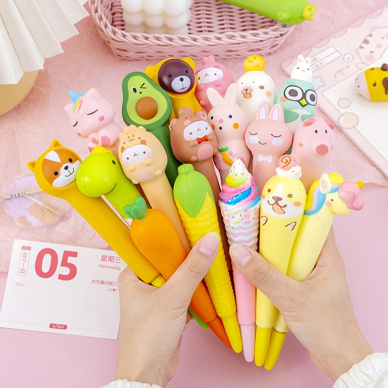 Creative Cute Decompression Pen Pinch Gel Pen Student School Supplies Cartoon Creative Stationery Soft Decompression Pen
Creative Cute Decompression Pen Pinch Gel Pen Student School Supplies Cartoon Creative Stationery Soft Decompression Pen