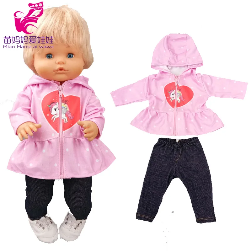 40 Cm Baby Doll Jacket for 42cm Nenuco Ropa Y Su Hermanita Doll Clothes Children Toys Gifts
40 Cm Baby Doll Jacket for 42cm Nenuco Ropa Y Su Hermanita Doll Clothes Children Toys Gifts