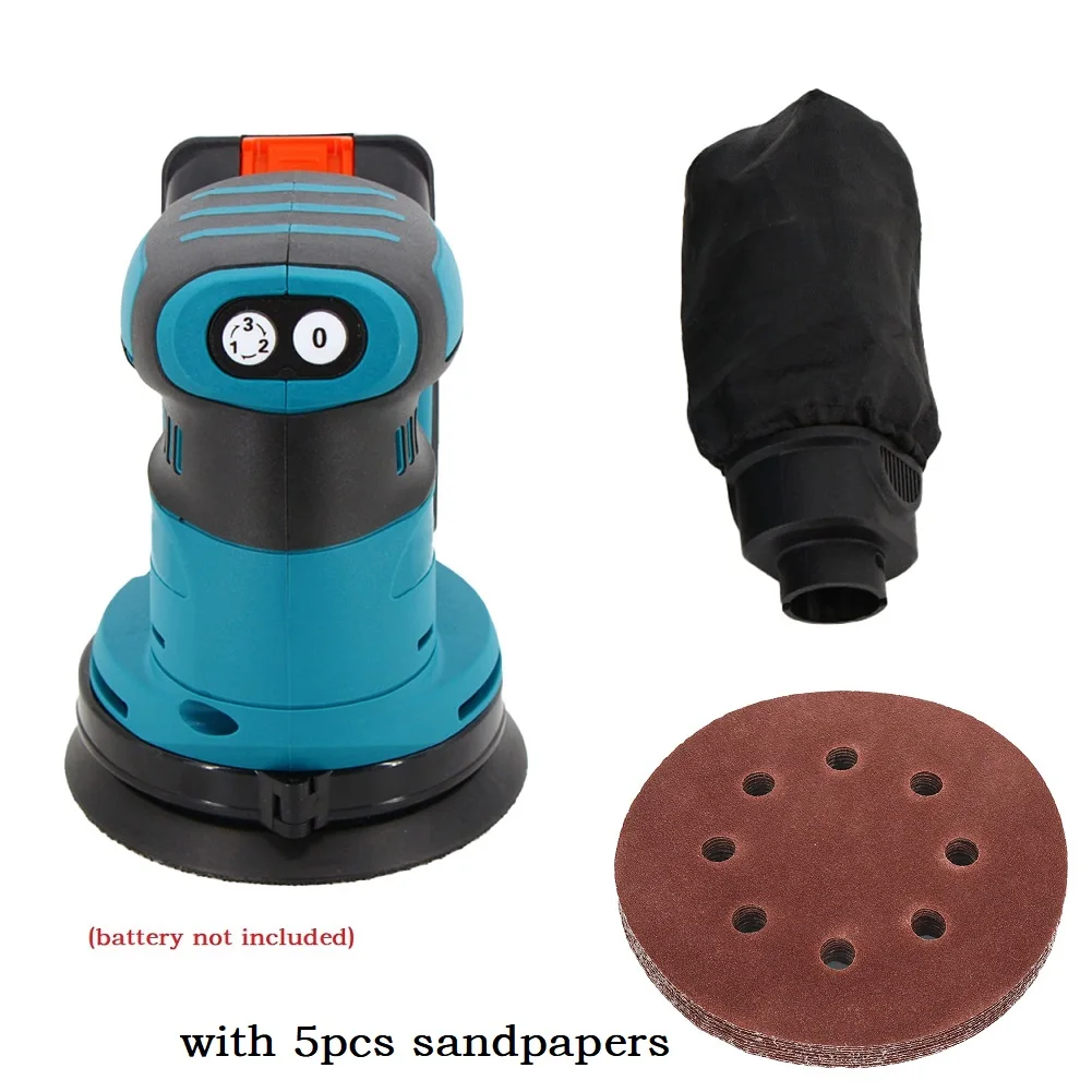 125mm Electric Orbital Sander Wood Metal Grinder Polisher Waxing Grinding Sanding Polishing Machine For Dewalt Battery
125mm Electric Orbital Sander Wood Metal Grinder Polisher Waxing Grinding Sanding Polishing Machine For Dewalt Battery