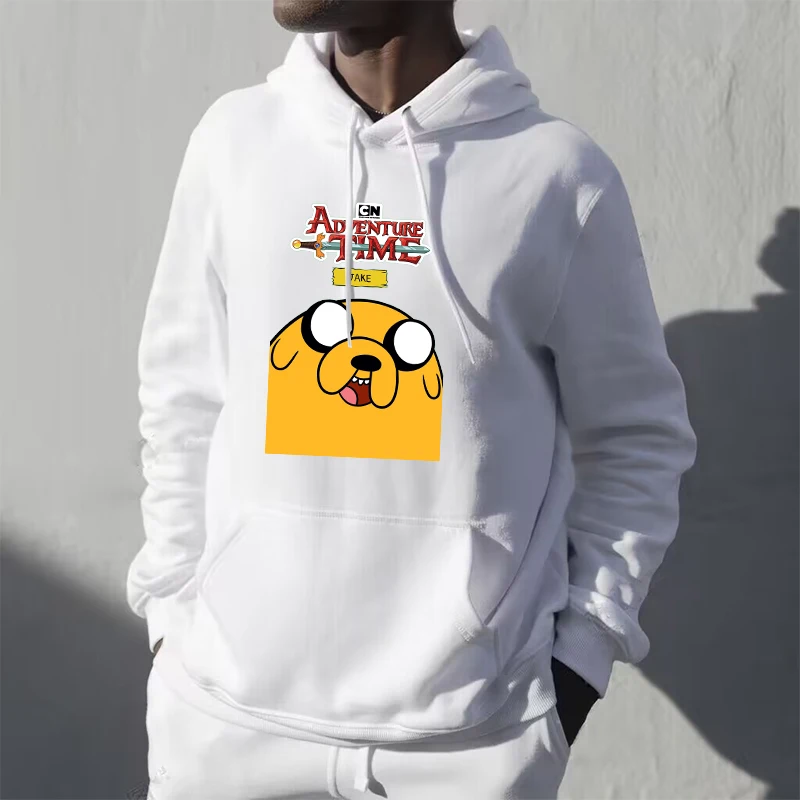 Spring and Autumn Men Hoodies Adventure Time Finn And Jake The Dog Face Sweatshirt Boys Girls Cartoon Hooded Women Coat
Spring and Autumn Men Hoodies Adventure Time Finn And Jake The Dog Face Sweatshirt Boys Girls Cartoon Hooded Women Coat
