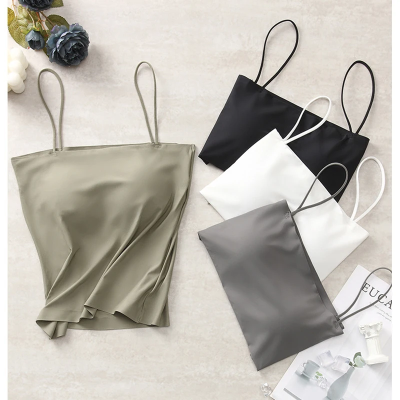 Sexy Women's Tube Top Sleeveless Summer Crop Top Seamless Comfortable Tank Lingerie Underwear
Sexy Women's Tube Top Sleeveless Summer Crop Top Seamless Comfortable Tank Lingerie Underwear