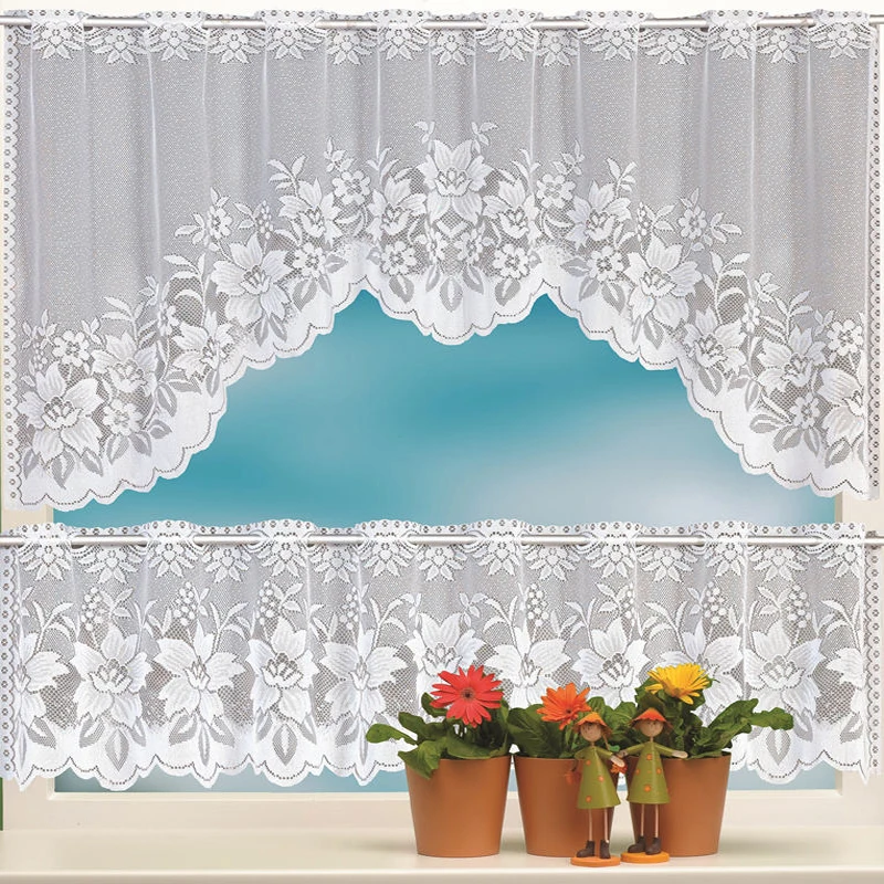 2PCS European White Translucent Coffee Curtain Warp Knitted Curtains Kitchen Tulle Lace Sheer Jacquard Bedroom Curtain Decor
2PCS European White Translucent Coffee Curtain Warp Knitted Curtains Kitchen Tulle Lace Sheer Jacquard Bedroom Curtain Decor