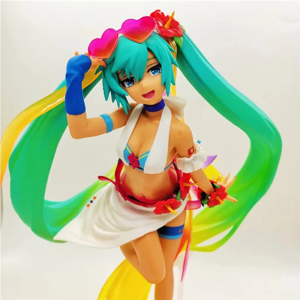 Anime Hatsunes Mikuu Figurine Beautiful Girl Tropical Midsummer Series Genuine Boxed Collection Ornaments PVC Model Toy
Anime Hatsunes Mikuu Figurine Beautiful Girl Tropical Midsummer Series Genuine Boxed Collection Ornaments PVC Model Toy
