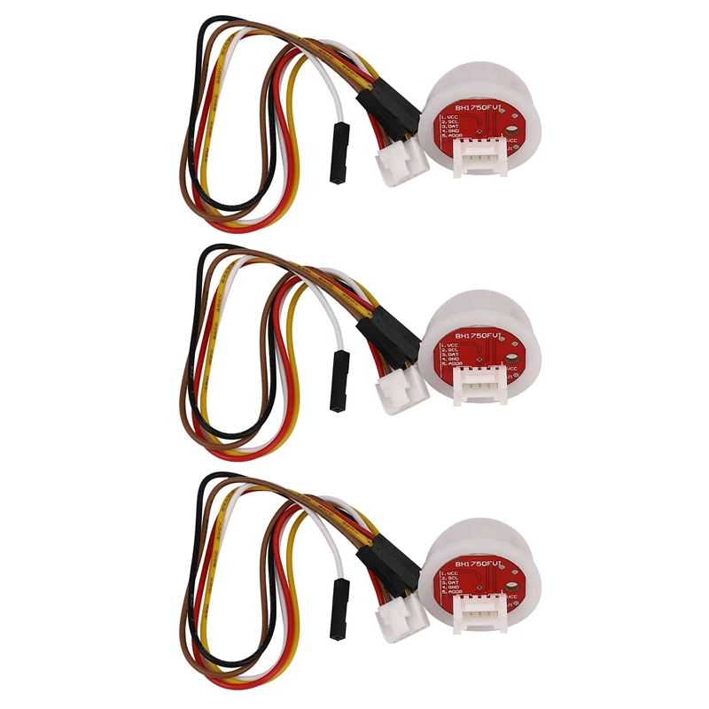 3X Bh1750 Bh1750fvi чип Световой интенсивности световой модуль световой шар Dc5v для Arduino
3X Bh1750 Bh1750fvi чип Световой интенсивности световой модуль световой шар Dc5v для Arduino