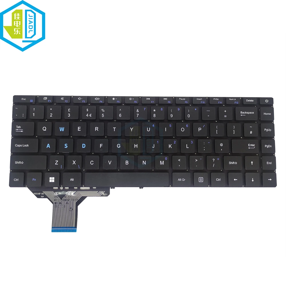 Original UK GB laptop keyboard For UMAX VisionBook 14WA D0K-6318F NB-17-6318F-10-B0 British notebook keyboards WASD blue keys
Original UK GB laptop keyboard For UMAX VisionBook 14WA D0K-6318F NB-17-6318F-10-B0 British notebook keyboards WASD blue keys