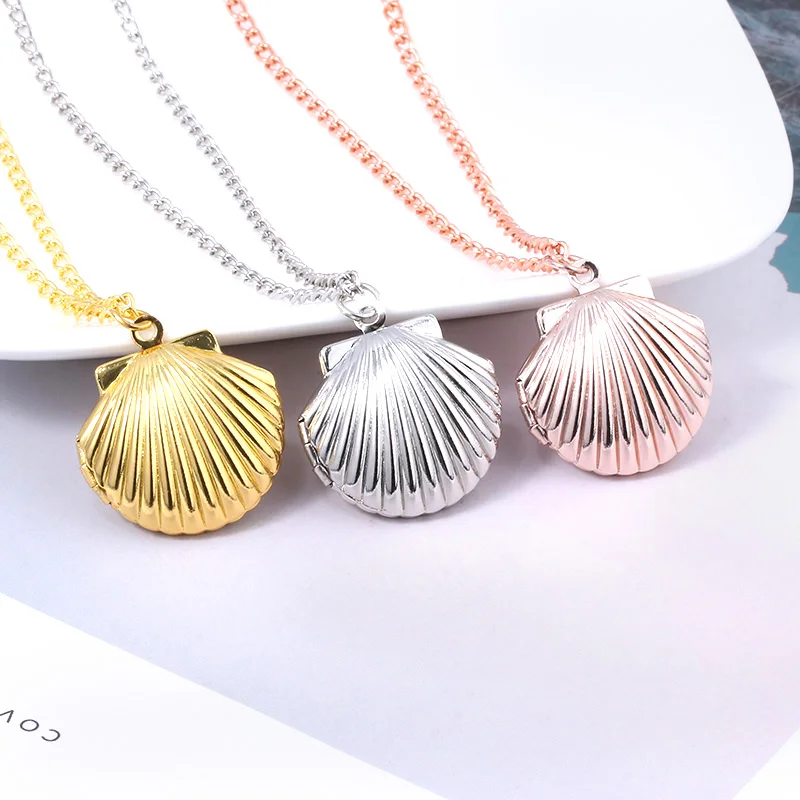 Fashion Jewelry 3 Color Creative Shell Necklaces Pendants Mermaid Shell Necklace For Women Girl Souvenir Gift
Fashion Jewelry 3 Color Creative Shell Necklaces Pendants Mermaid Shell Necklace For Women Girl Souvenir Gift