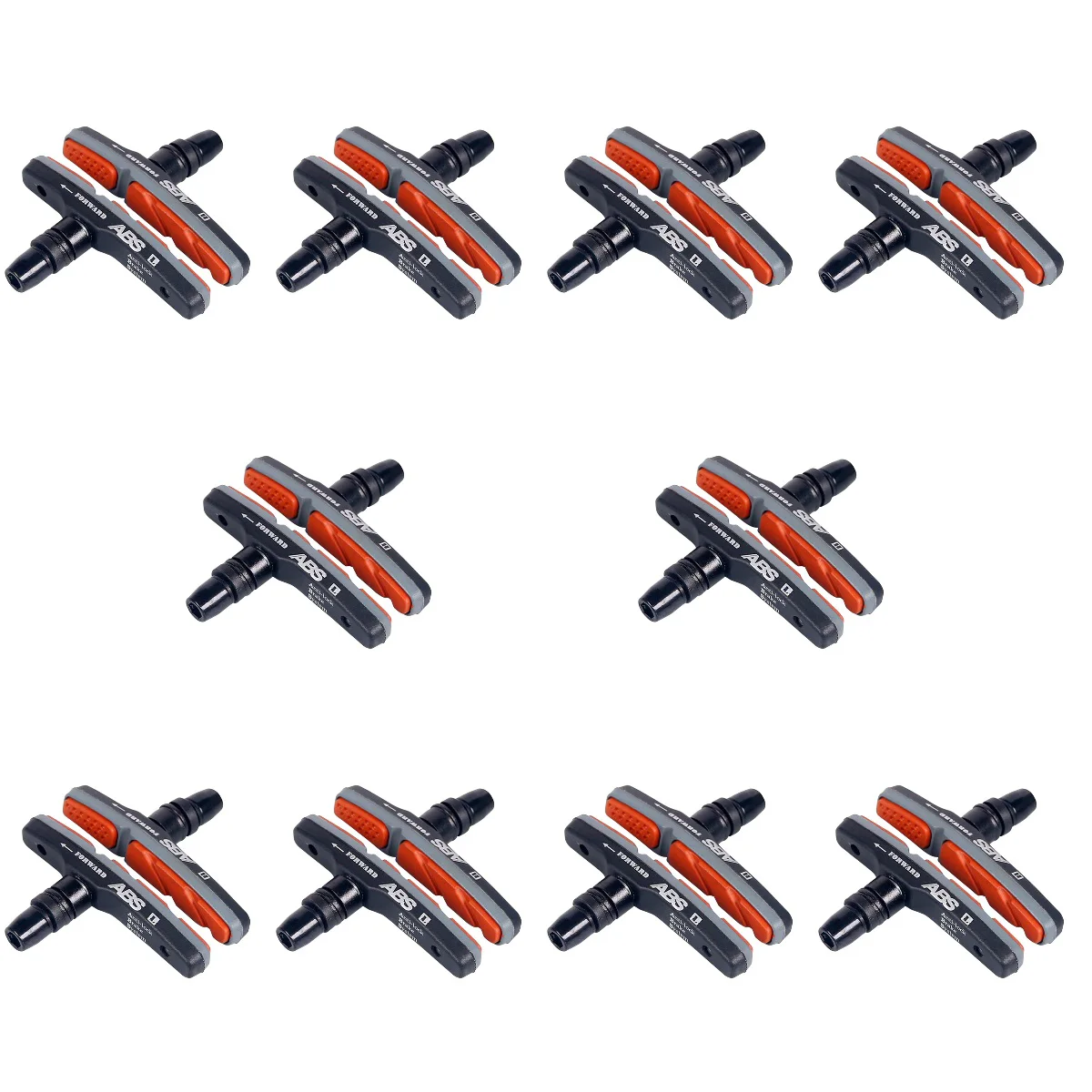 10 Pairs of Silent Brake Pads V Brake Pads Universal Brake Blocks Front Brake Pads Brake Block Bike Disc Brake Block
10 Pairs of Silent Brake Pads V Brake Pads Universal Brake Blocks Front Brake Pads Brake Block Bike Disc Brake Block