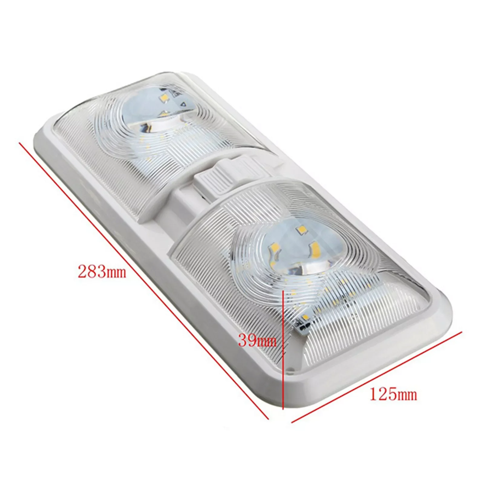 LED Ceiling Light, 12V Car Roof Light, Interior Lamp for Motorhome Caravan Camper RV Trailer Truck Vehicle, White
LED Ceiling Light, 12V Car Roof Light, Interior Lamp for Motorhome Caravan Camper RV Trailer Truck Vehicle, White