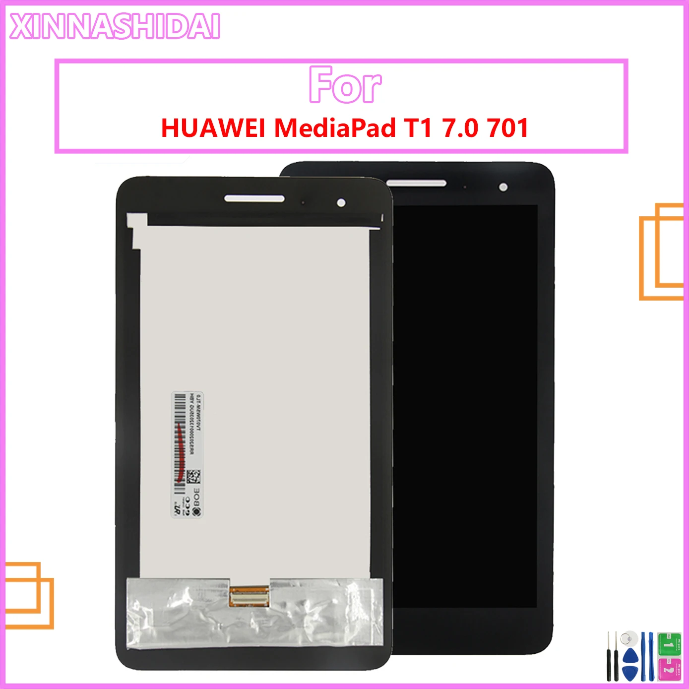 7,0 дюйма для HUAWEI MediaPad T1 7,0 дюйма, фотосессия 701 дюйма, телефон для HUAWEI, цифровой преобразователь сенсорного экрана с/без замены рамки
7,0 дюйма для HUAWEI MediaPad T1 7,0 дюйма, фотосессия 701 дюйма, телефон для HUAWEI, цифровой преобразователь сенсорного экрана с/без замены рамки