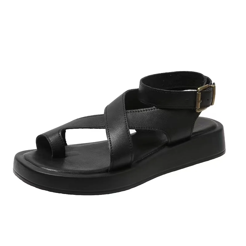 Women's Summer Sandals 2023 New Genuine Leather Women's Sandals Flat Bottom Fashion Sandals Wedge Women's Shoes
Women's Summer Sandals 2023 New Genuine Leather Women's Sandals Flat Bottom Fashion Sandals Wedge Women's Shoes