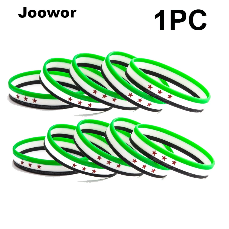 Силиконовый браслет с флагом Сирии Love Friend Family
Силиконовый браслет с флагом Сирии Love Friend Family