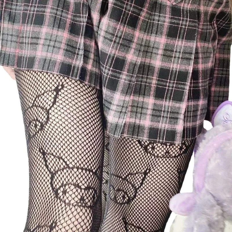 Мультяшные ажурные носки Kuromi, женские носки, сексуальные носки для малышей, Чулки с алфавитом, изысканный подарок для женщин, милые носки
Мультяшные ажурные носки Kuromi, женские носки, сексуальные носки для малышей, Чулки с алфавитом, изысканный подарок для женщин, милые носки