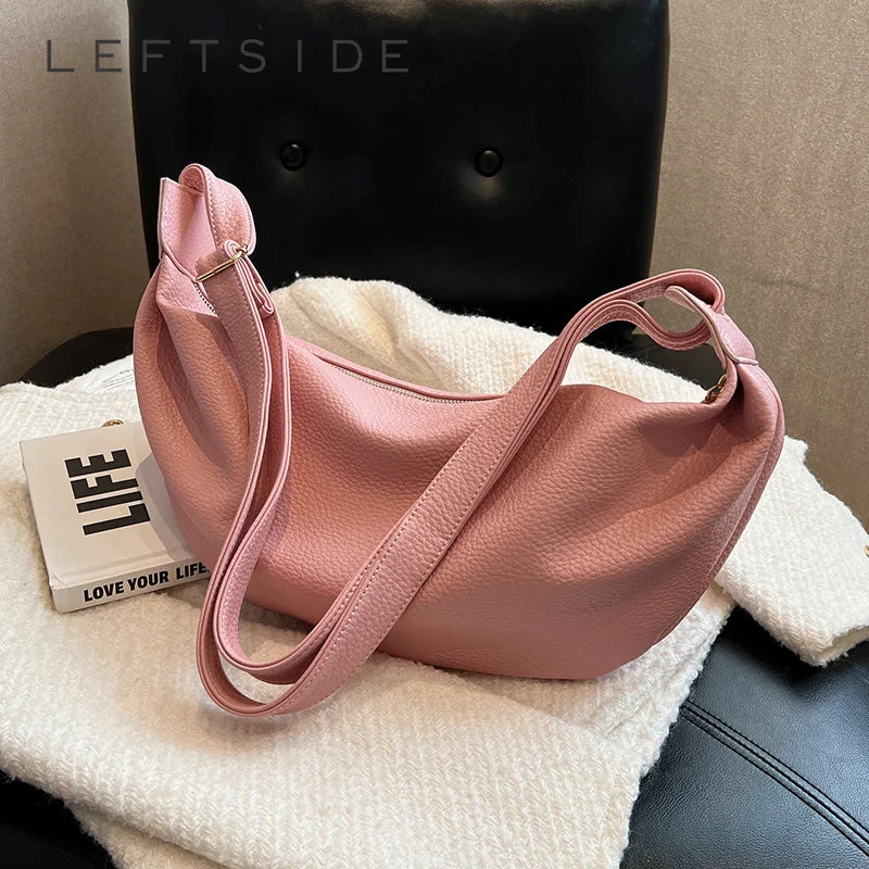 Большие однотонные сумки через плечо для женщин, новинка 2023, кожаные дизайнерские дорожные сумки большой емкости, искусственная кожа
Большие однотонные сумки через плечо для женщин, новинка 2023, кожаные дизайнерские дорожные сумки большой емкости, искусственная кожа