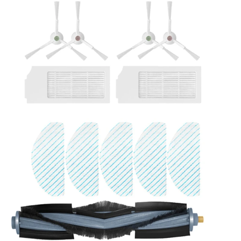 Replacement Parts Roller Brush Side Brush HEPA Filter Compatible For Ecovacs Deebot T10plus Vacuum Cleaner Accessories
Replacement Parts Roller Brush Side Brush HEPA Filter Compatible For Ecovacs Deebot T10plus Vacuum Cleaner Accessories