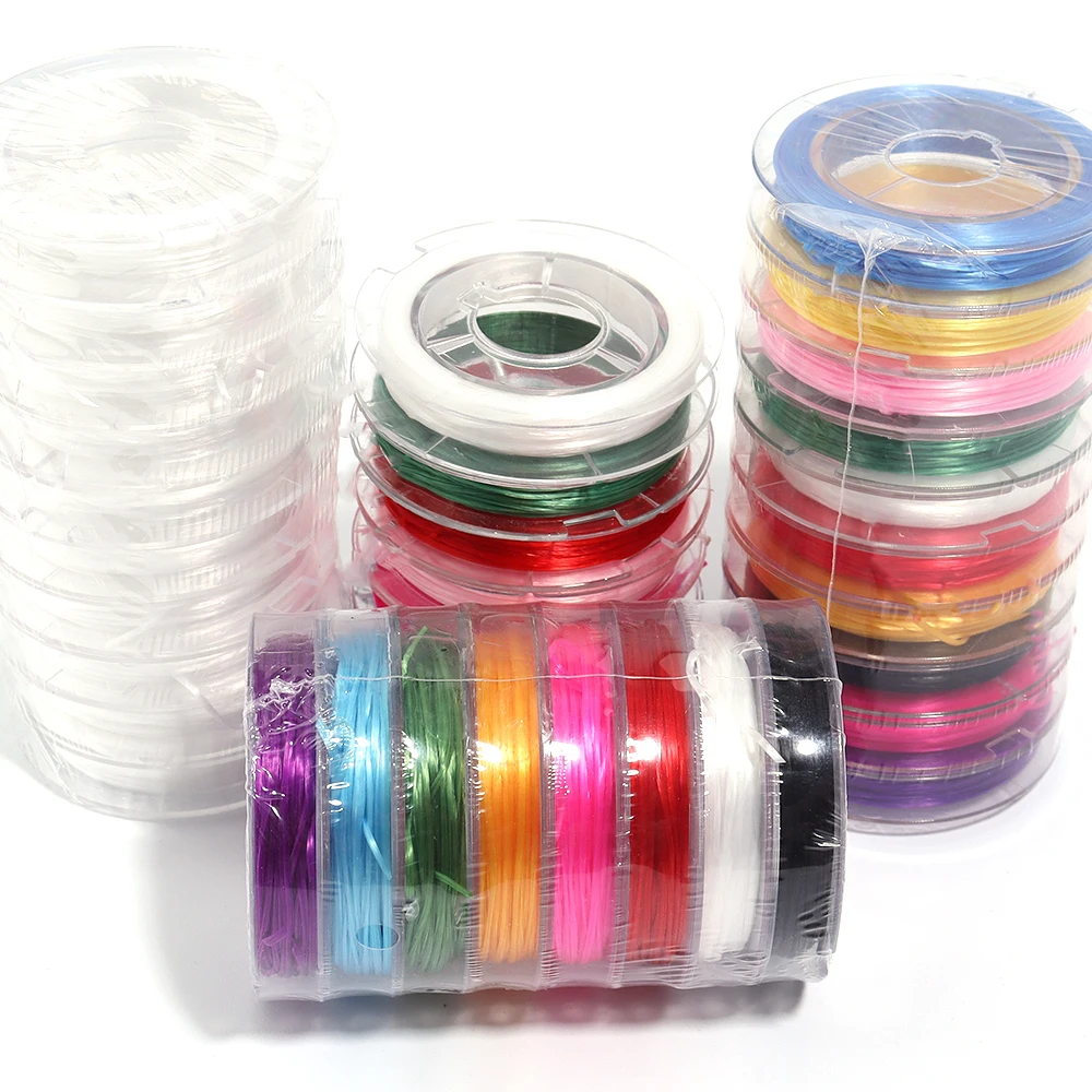 10 Yards/Lot Multicolor Stretch Thread String for Jewelry Making Elastic Crystal Beading Cord DIY Bracelets Necklace Wholesale
10 Yards/Lot Multicolor Stretch Thread String for Jewelry Making Elastic Crystal Beading Cord DIY Bracelets Necklace Wholesale