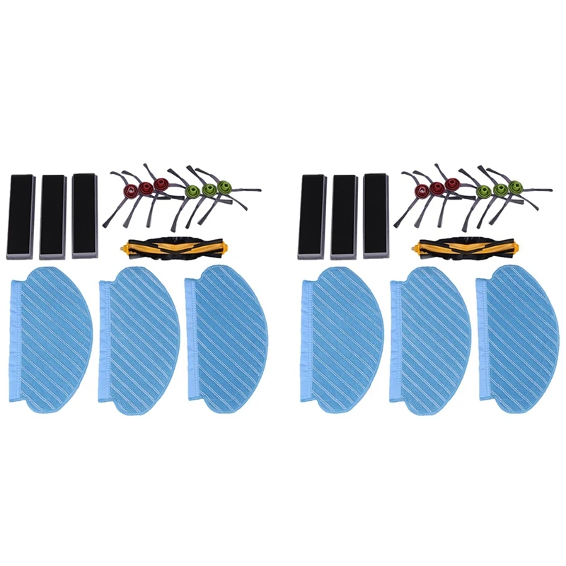 2 Set Robot Vacuum Cleaner HEPA Filter Main Roller Side Brush Mop Cloth For Ecovacs Deebot OZMO 950 920
2 Set Robot Vacuum Cleaner HEPA Filter Main Roller Side Brush Mop Cloth For Ecovacs Deebot OZMO 950 920
