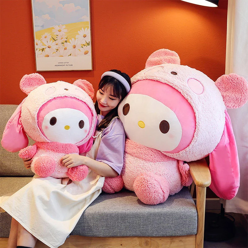 20-70cm Sanrio Mymelody Transform Into A Panda Throw Pillow Plushie Stuffed Kawaii Doll Plush Toy Kuromi Hellokitty Plush Gift
20-70cm Sanrio Mymelody Transform Into A Panda Throw Pillow Plushie Stuffed Kawaii Doll Plush Toy Kuromi Hellokitty Plush Gift
