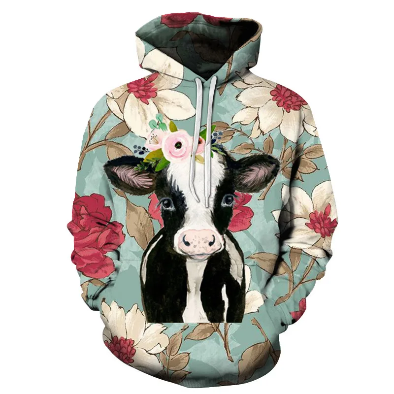 Fashion Cow/Sheep Animal 3D Printed Hoodies Men Women Modish Hooded Sweatshirt Autumn Unisex Jacket Coat New Loose Plus Size To
Fashion Cow/Sheep Animal 3D Printed Hoodies Men Women Modish Hooded Sweatshirt Autumn Unisex Jacket Coat New Loose Plus Size To