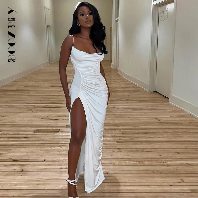 BoozRey 2023 Asymmetrical Ruched High Split Long Dress for Womens Clothing 2023 Summer Elegant Sexy Party Dresses White Clothing
BoozRey 2023 Asymmetrical Ruched High Split Long Dress for Womens Clothing 2023 Summer Elegant Sexy Party Dresses White Clothing