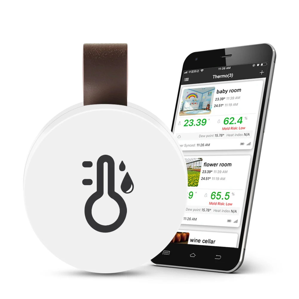 Thermometer Hygrometer Wireless Bluetooth Outdoor Thermometer Smart Home Temperature and Humidity Sensor
Thermometer Hygrometer Wireless Bluetooth Outdoor Thermometer Smart Home Temperature and Humidity Sensor