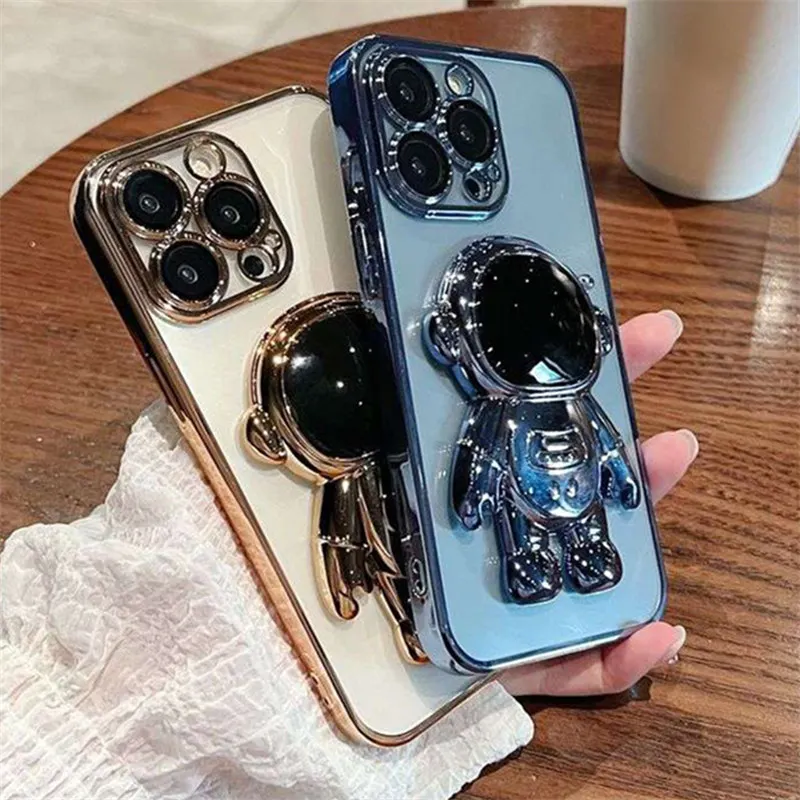 Luxury Astronaut Electroplated Case For iPhone 11 12 13 14 Pro Max XS Max X XR 14 Plus Shockproof Transparent Kickstand 13 Cover
Luxury Astronaut Electroplated Case For iPhone 11 12 13 14 Pro Max XS Max X XR 14 Plus Shockproof Transparent Kickstand 13 Cover