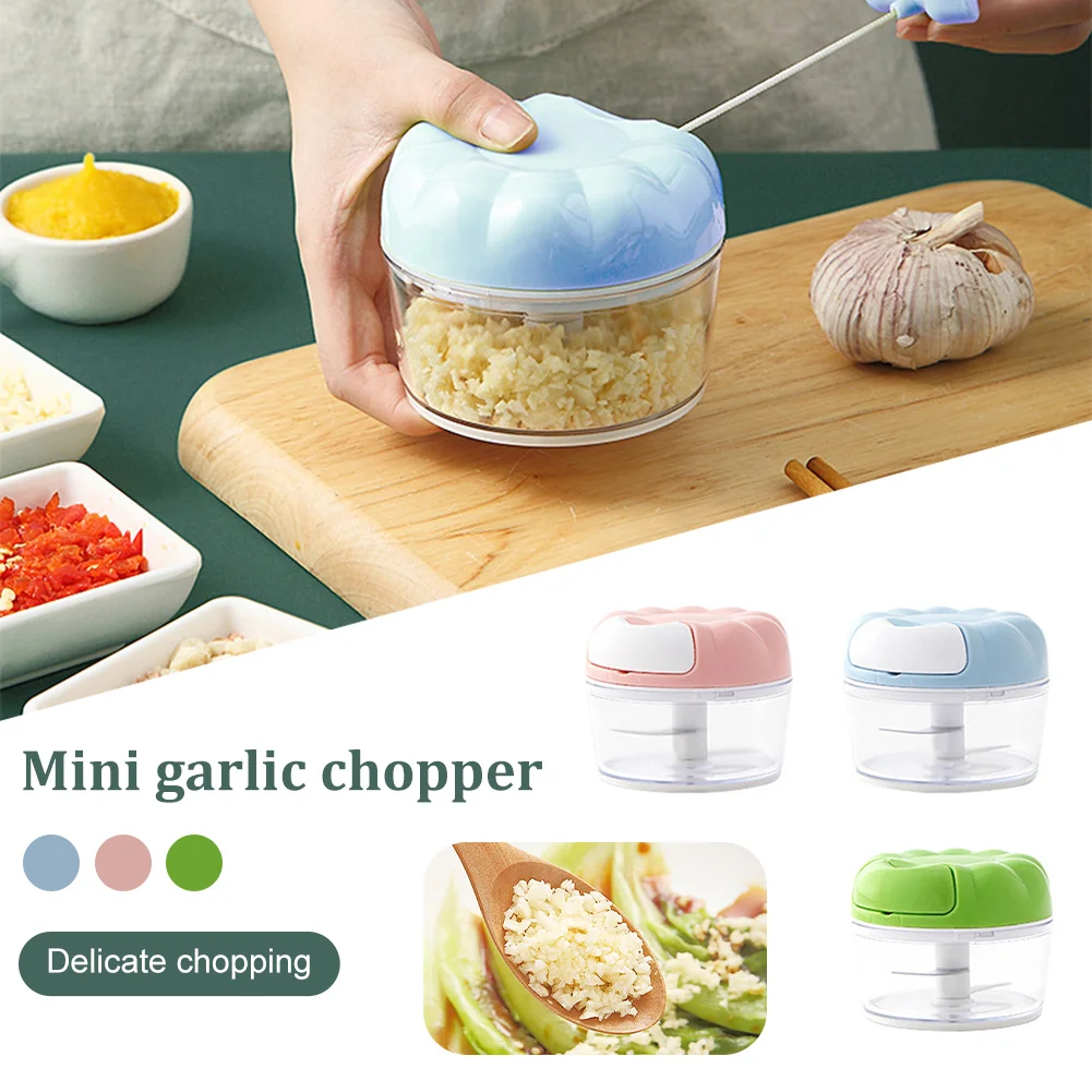 Manual Garlic Chopper Portable Food Processor Hand Pull String Garlic Press Crusher Meat Mincer Cooking Kitchen Accessories
Manual Garlic Chopper Portable Food Processor Hand Pull String Garlic Press Crusher Meat Mincer Cooking Kitchen Accessories