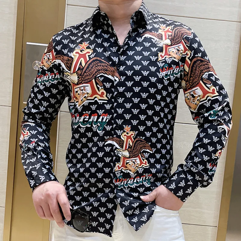 Animal Eagle Camiseta Masculina 2023 Spring Shirts For Men Social Club Outfits Trend Brand Fashion Hot Diamond Print Shirt Men
Animal Eagle Camiseta Masculina 2023 Spring Shirts For Men Social Club Outfits Trend Brand Fashion Hot Diamond Print Shirt Men