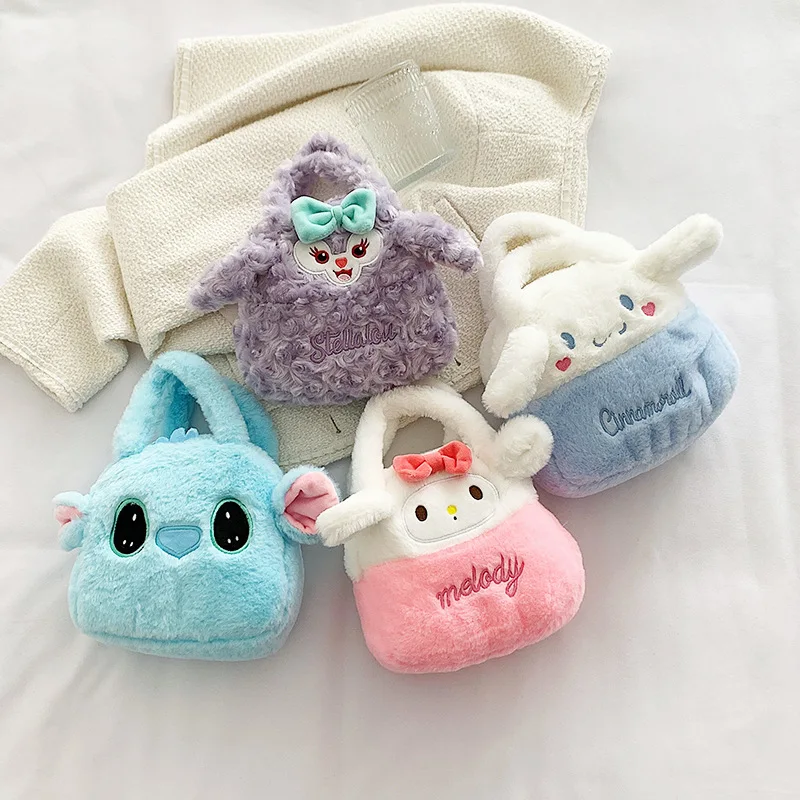 Kawaii Cinnamoroll My Melody Plush Bag Versatile Children's Bag Handbag Birthday Present for Girls
Kawaii Cinnamoroll My Melody Plush Bag Versatile Children's Bag Handbag Birthday Present for Girls