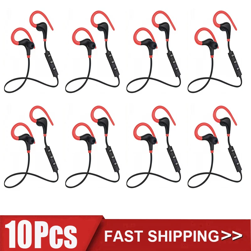 10Pcs TWS BT1 Sport Wireless Headphones Bluetooth Earphone Stereo Gaming Headset Music Earbuds with Microphone for Phone
10Pcs TWS BT1 Sport Wireless Headphones Bluetooth Earphone Stereo Gaming Headset Music Earbuds with Microphone for Phone