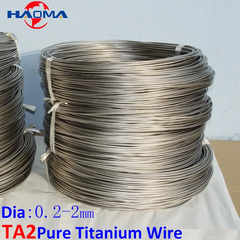 Pure Titanium Wire TA2 Wire Pack in roll Ti Alloy Grade Metal Line DIY Material Diameter 0.2/0.3/0.4/0.5/0.6/0.8/1/1.2/1.5/2mm
Pure Titanium Wire TA2 Wire Pack in roll Ti Alloy Grade Metal Line DIY Material Diameter 0.2/0.3/0.4/0.5/0.6/0.8/1/1.2/1.5/2mm