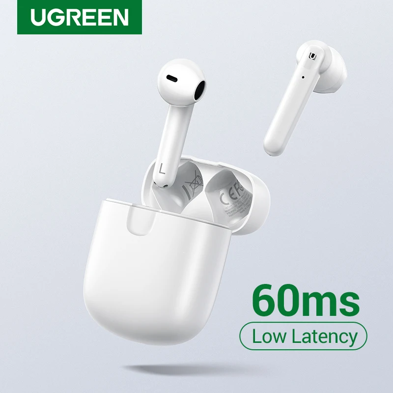 UGREEN HiTune T2 Bluetooth 5.0 True Wireless Earbuds TWS 4 Mic Stereo Earphones Gaming Mode 60ms Low Latency Wireless Charging
UGREEN HiTune T2 Bluetooth 5.0 True Wireless Earbuds TWS 4 Mic Stereo Earphones Gaming Mode 60ms Low Latency Wireless Charging