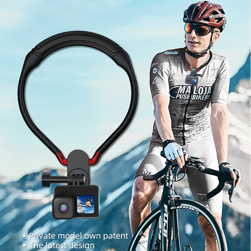 

Selfie Neck Holder Mount Lanyard Strap for GoPro Hero 11 10 9 8 7 Insta360 X3 DJI Osmo Action 3 Camera Smartphone Video Mounting