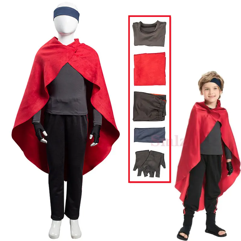 Kid Billy Cosplay Costume Outfits Red Cloak Halloween Carnival Child Top Pants Cape Gloves Suit
Kid Billy Cosplay Costume Outfits Red Cloak Halloween Carnival Child Top Pants Cape Gloves Suit